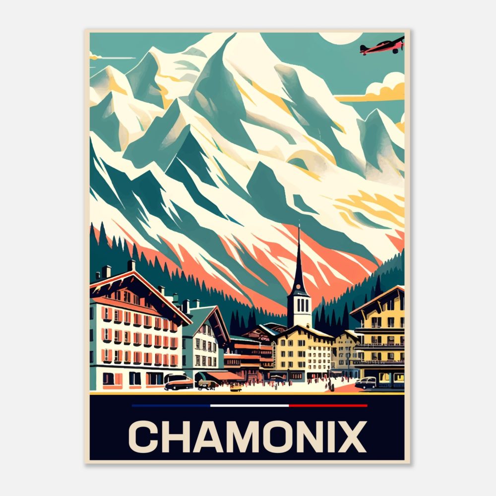 Affiche de Chamonix (Alpes)