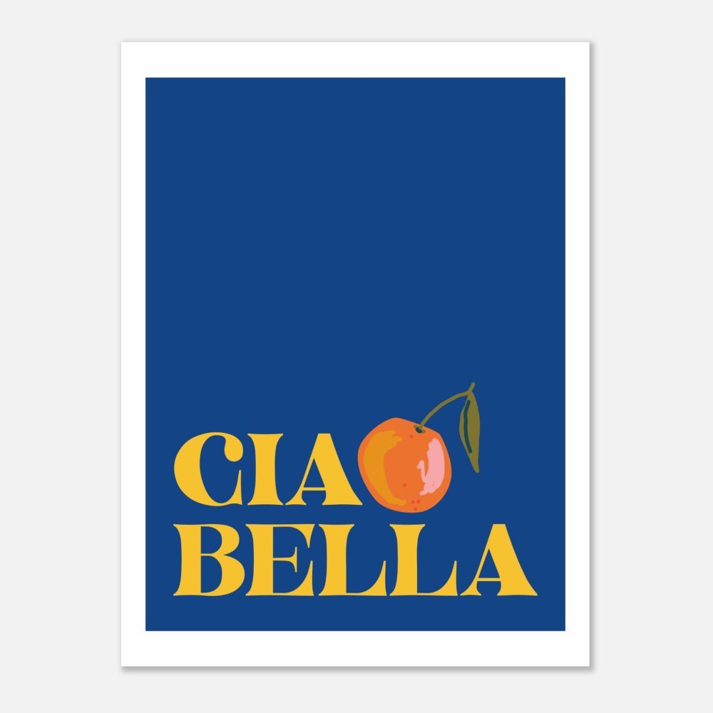 Affiche Ciao Bella Sicilienne