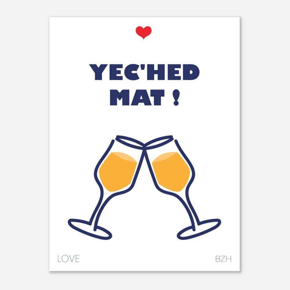 Affiche "Yec'hed Mat!"