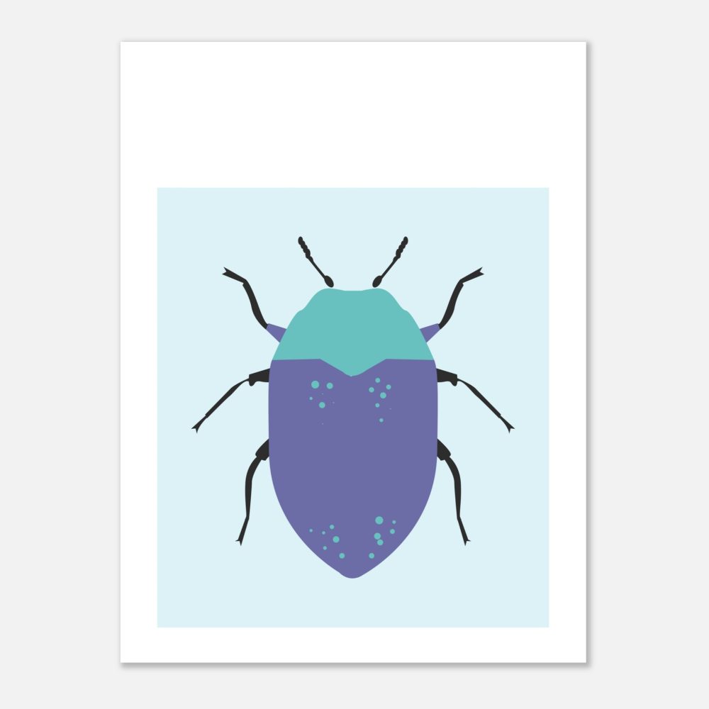 Scarabée Bleu