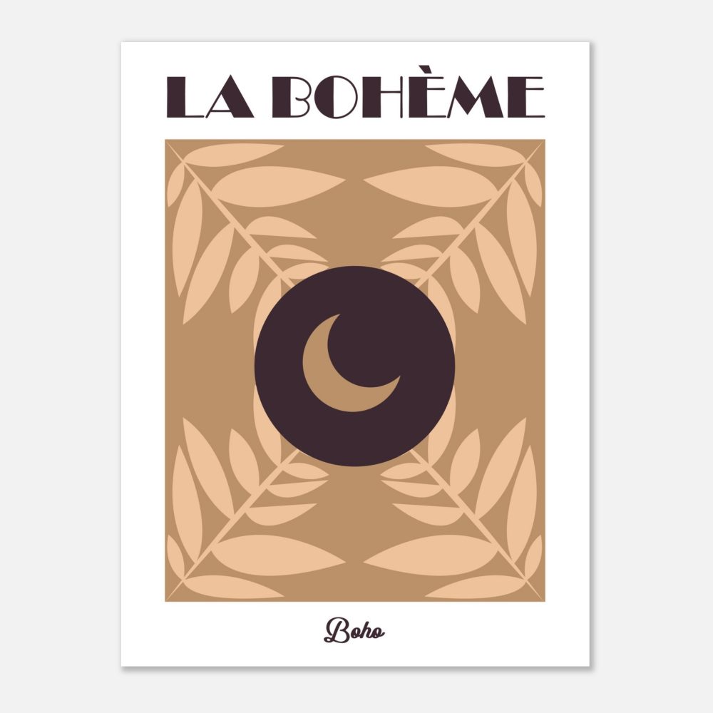 Affiche "La Bohème"