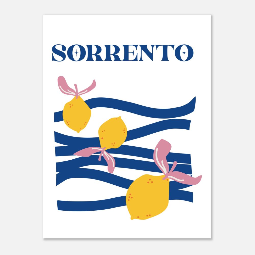 Affiche Sorrento en Fête