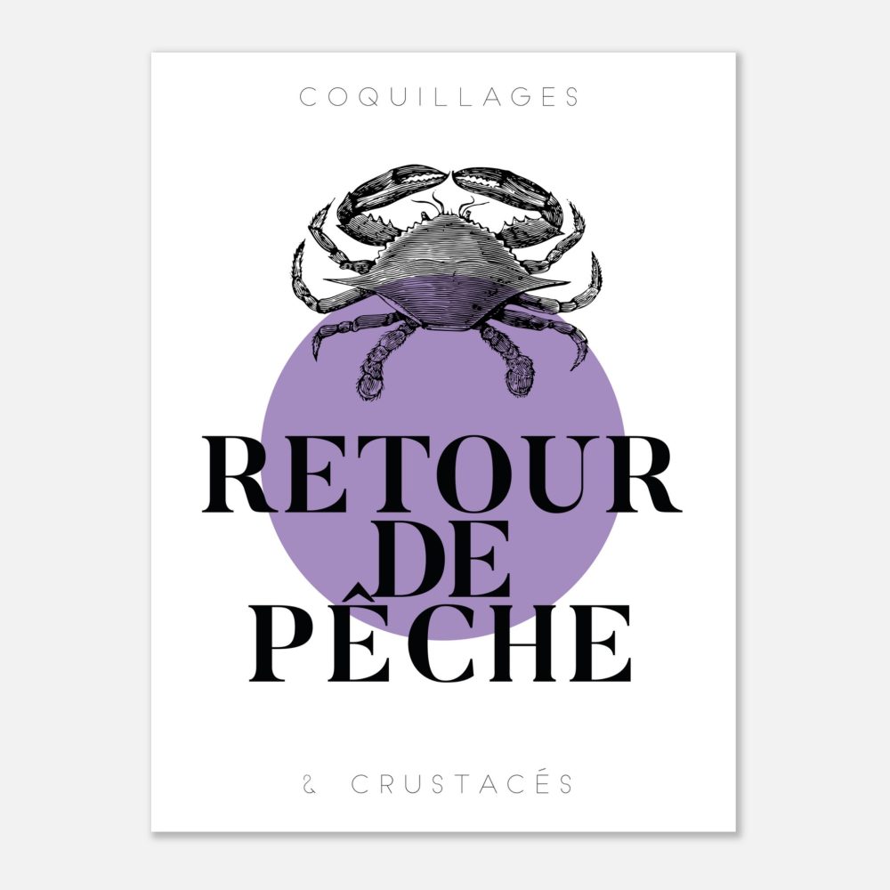 Crabe Violet - Retour de Pêche