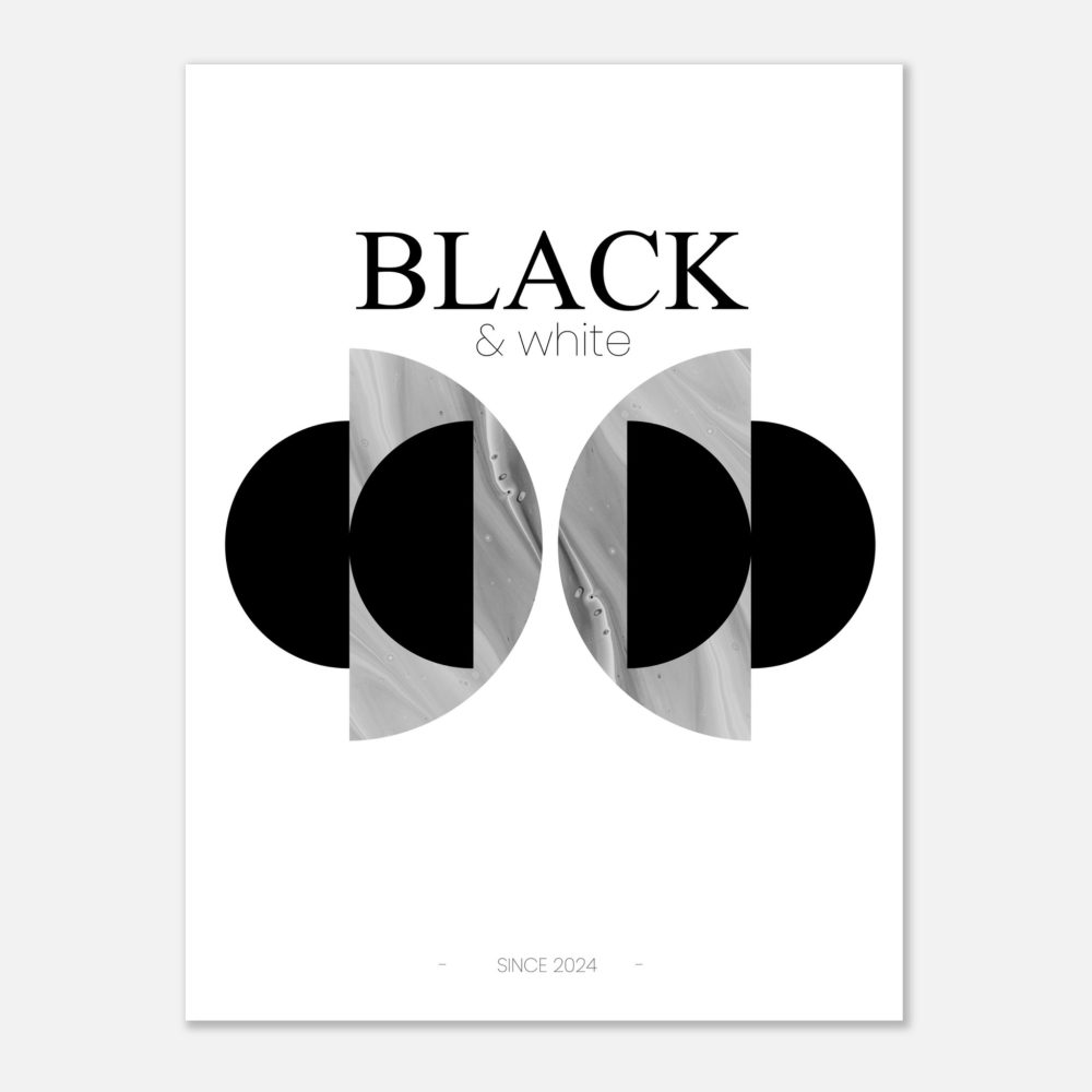 Geometric Black & White