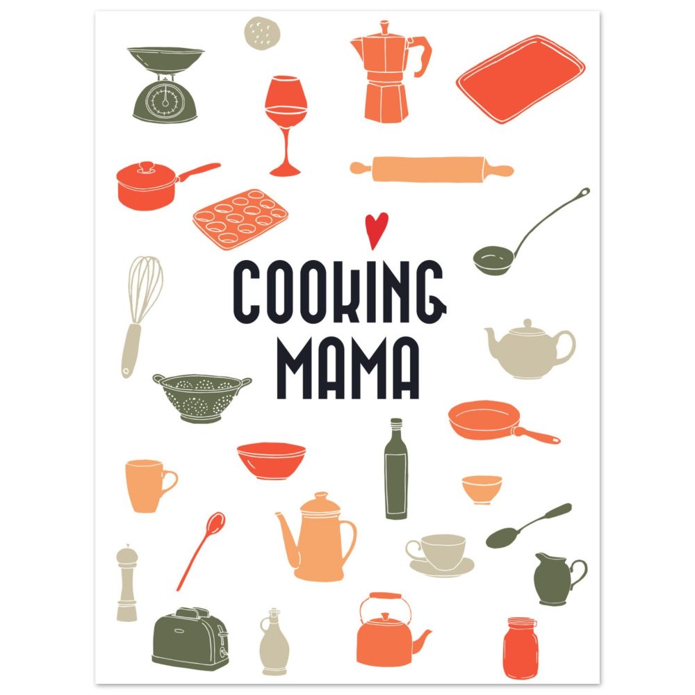 Affiche "Cooking Mama"