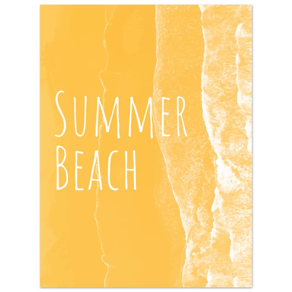 Affiche "Summer Beach"