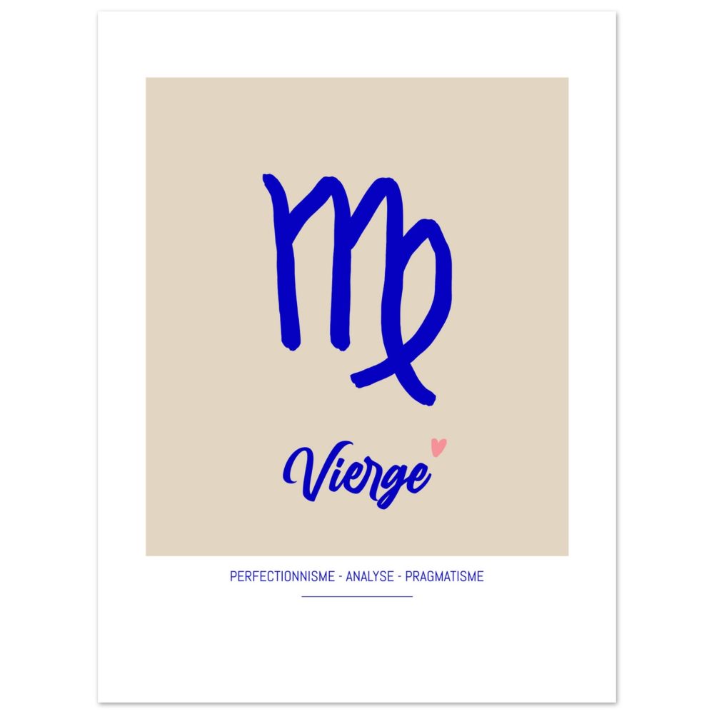 Affiche signe astro Scorpion