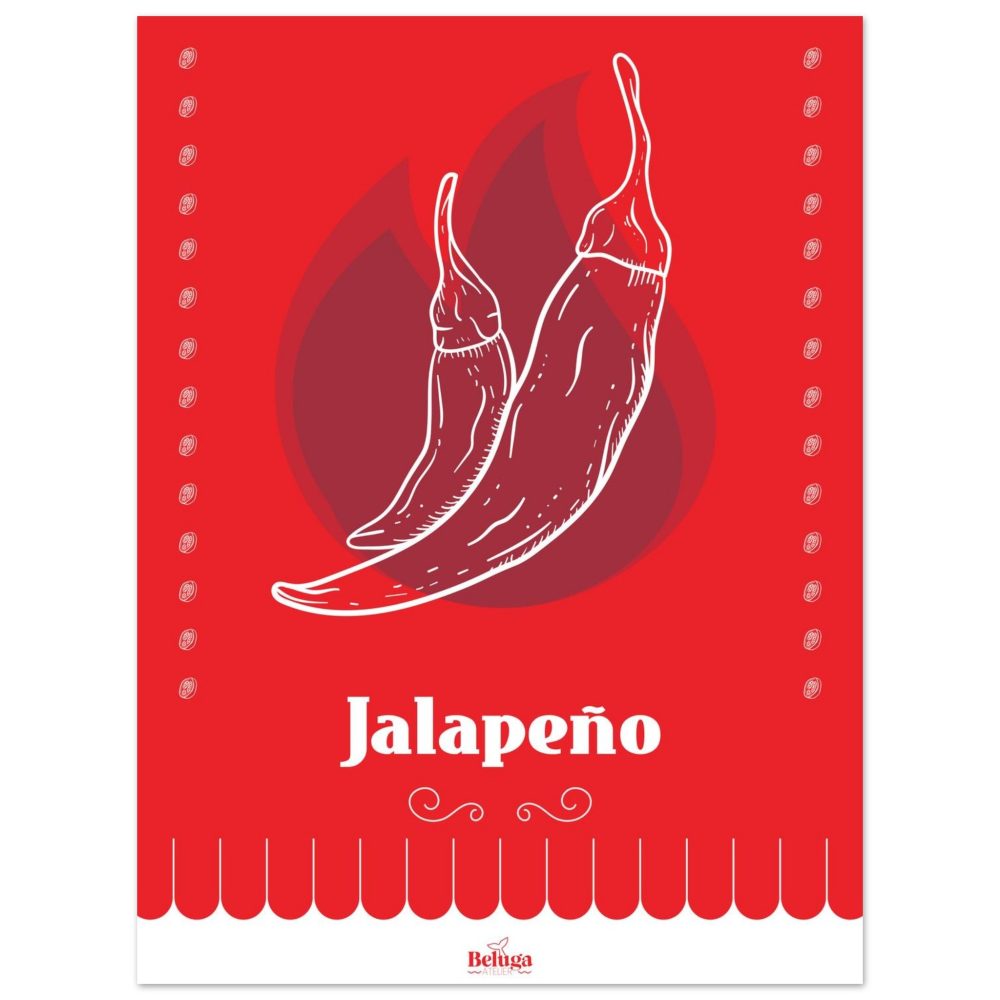 Affiche Piment Jalapeno