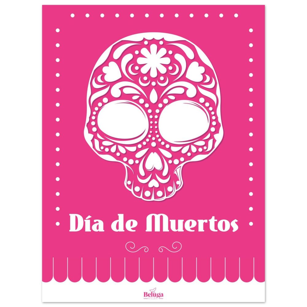 Affiche Día de Muertos