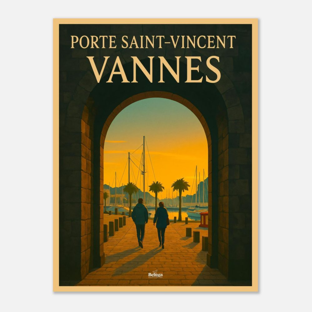 Affiche Vannes - Porte Saint-Vincent